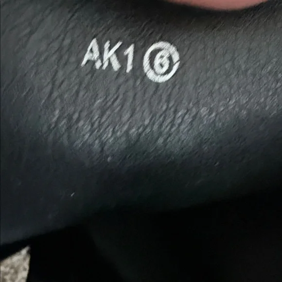 Black Combat lace up with side zipper Boots - Picture 8 of 8